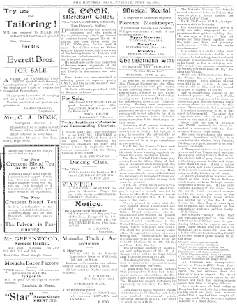Issue page