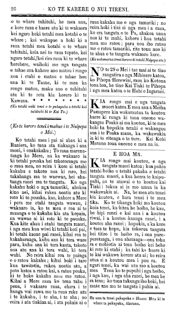 Issue page