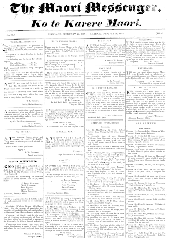 Issue page
