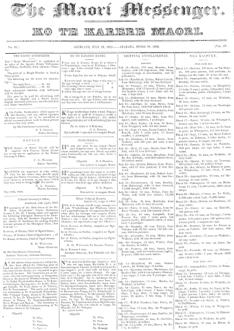 Issue page