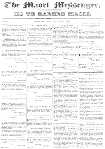 Issue page