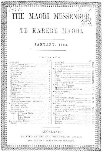 Issue page