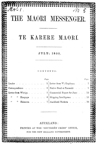 Issue page