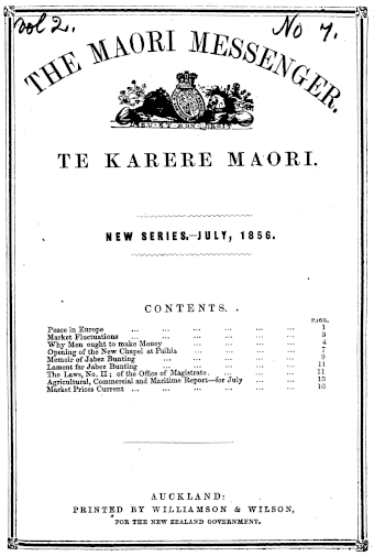 Issue page