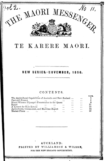 Issue page