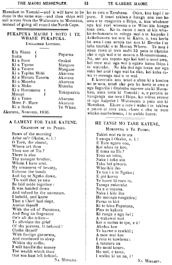 Issue page