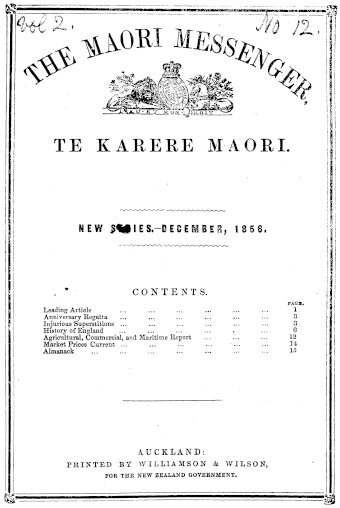Issue page