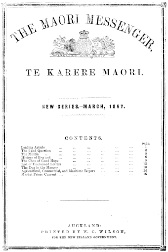 Issue page