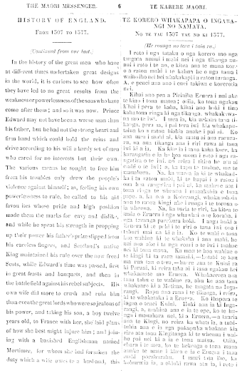 Issue page