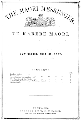Issue page