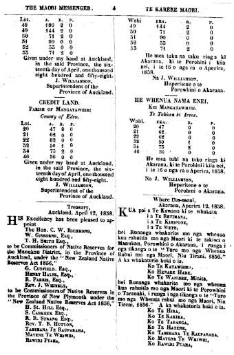 Issue page