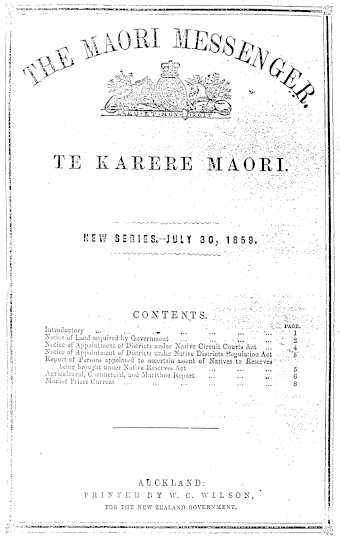 Issue page