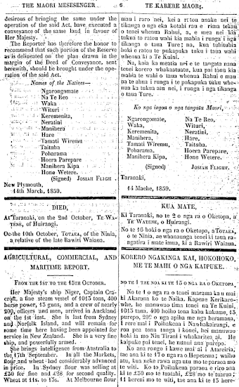 Issue page
