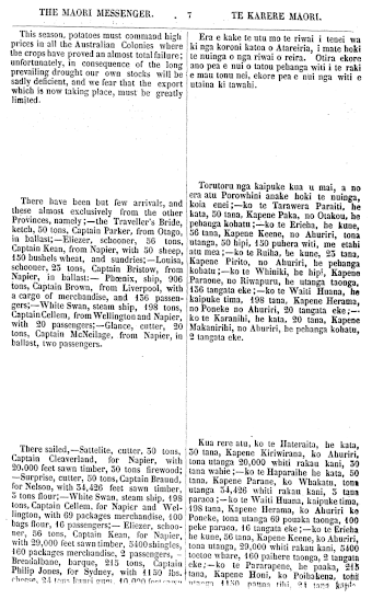 Issue page