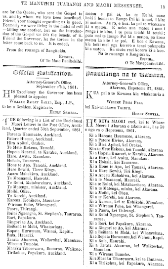 Issue page