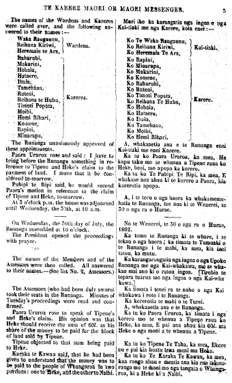 Issue page