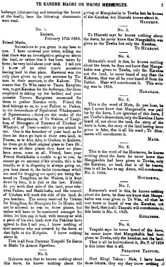 Issue page