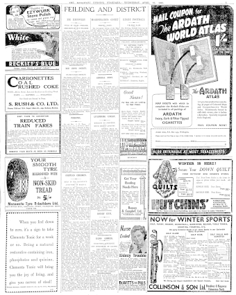 Issue page