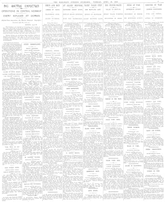 Issue page