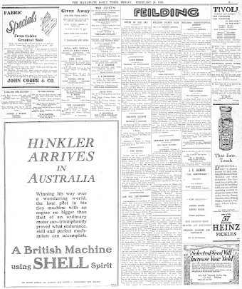 Issue page