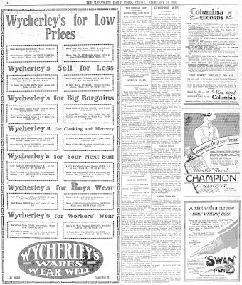 Issue page