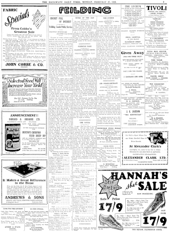 Issue page