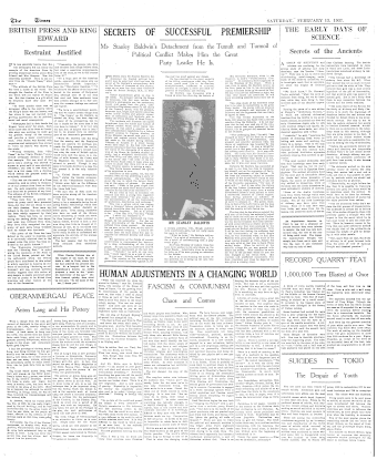 Issue page