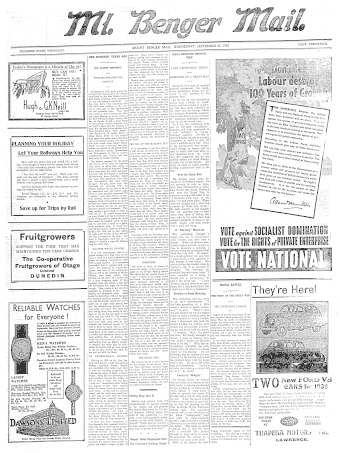 Issue page