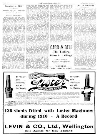 Issue page