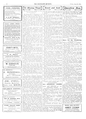 Issue page