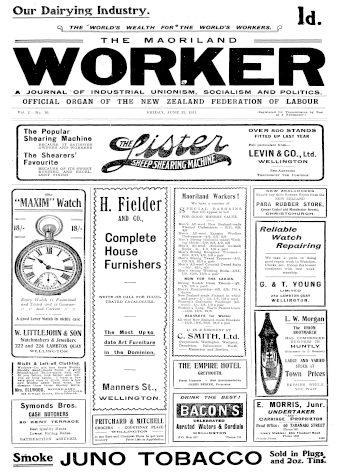 Issue page