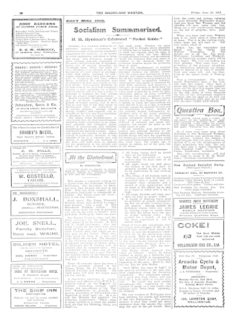 Issue page