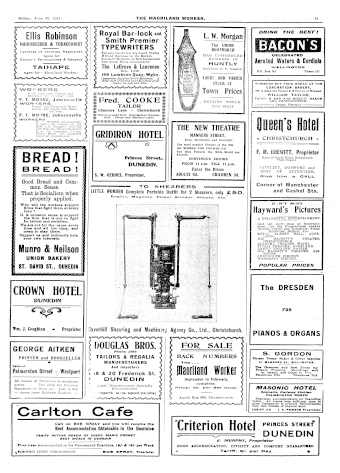 Issue page