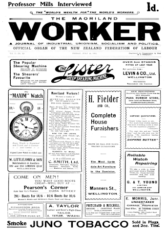 Issue page