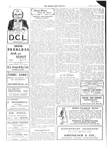 Issue page