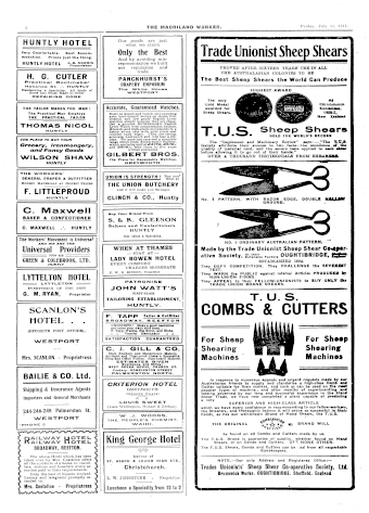Issue page
