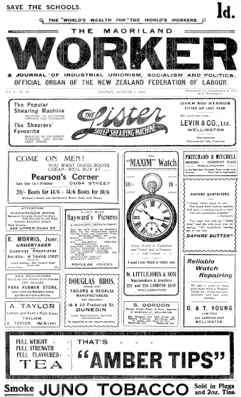Issue page