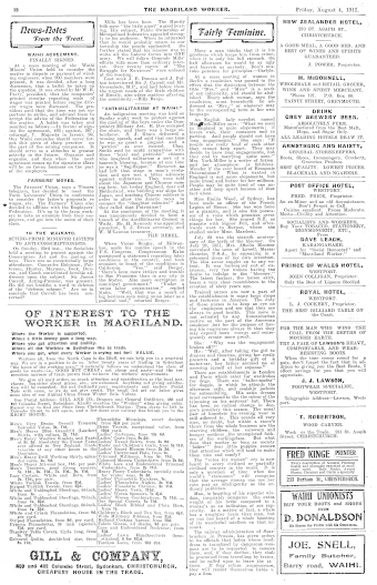 Issue page