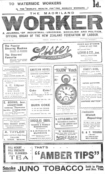Issue page