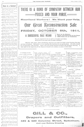 Issue page
