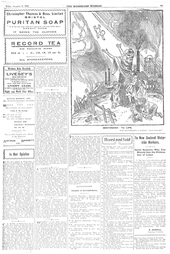 Issue page