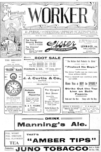 Issue page