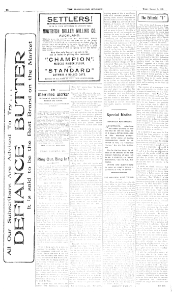 Issue page