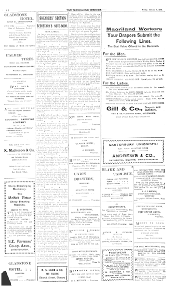 Issue page