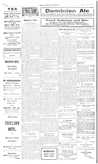 Issue page