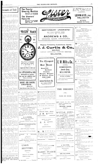 Issue page