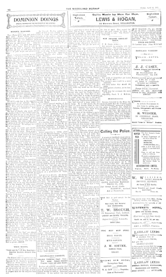 Issue page