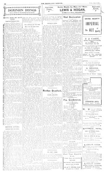Issue page