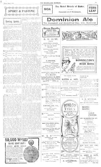 Issue page