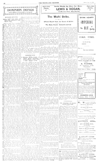 Issue page